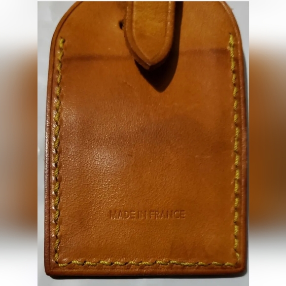 Louis Vuitton Luggage Tag NM Vachetta Leather Neutral - Picture 4 of 7